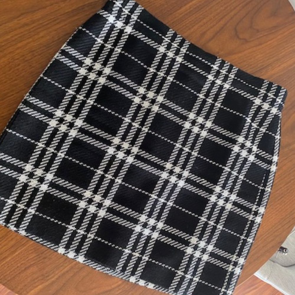 J Crew plaid mini skirt